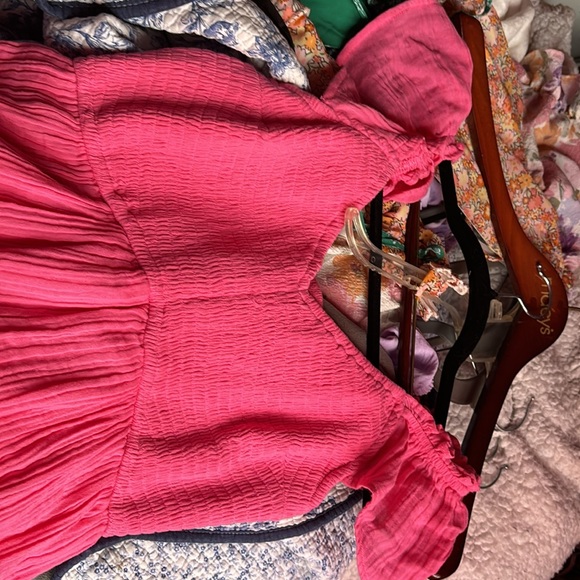 Hollister Pink Shorts Dress - Picture 2 of 5